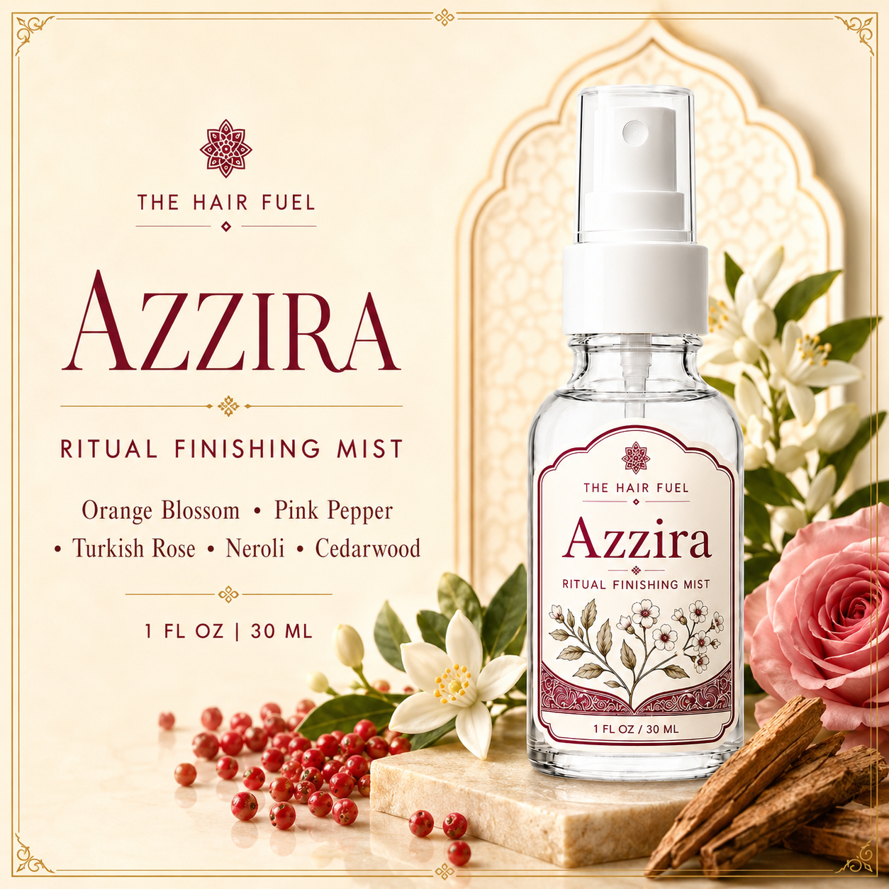 Azzira Hair Perfume Exotic Floral Mist