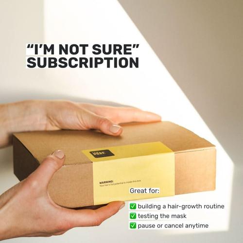 product - subscription with text square