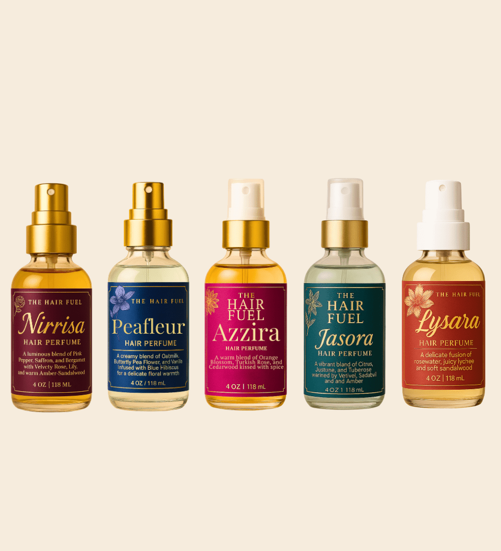 Hair Perfume Discovery Set – 5 Signature ScentsThe Hair Fuel