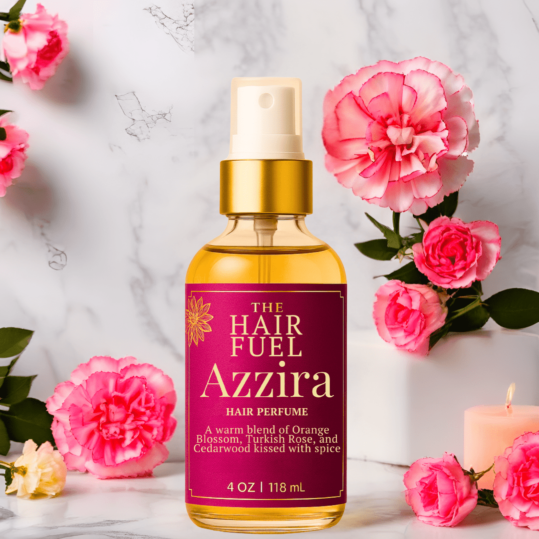 Azzira Hair Perfume – Exotic Floral Hair Mist | Long-Lasting & Lightweight
- The Hair Fuel