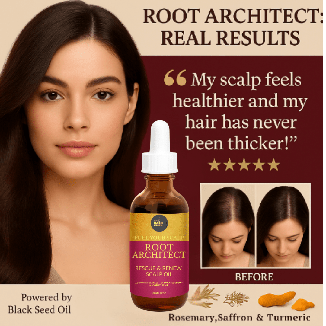 Hair Growth Oil & Serum Trio | Riyara, Ignite & Root ArchitectThe Hair Fuel