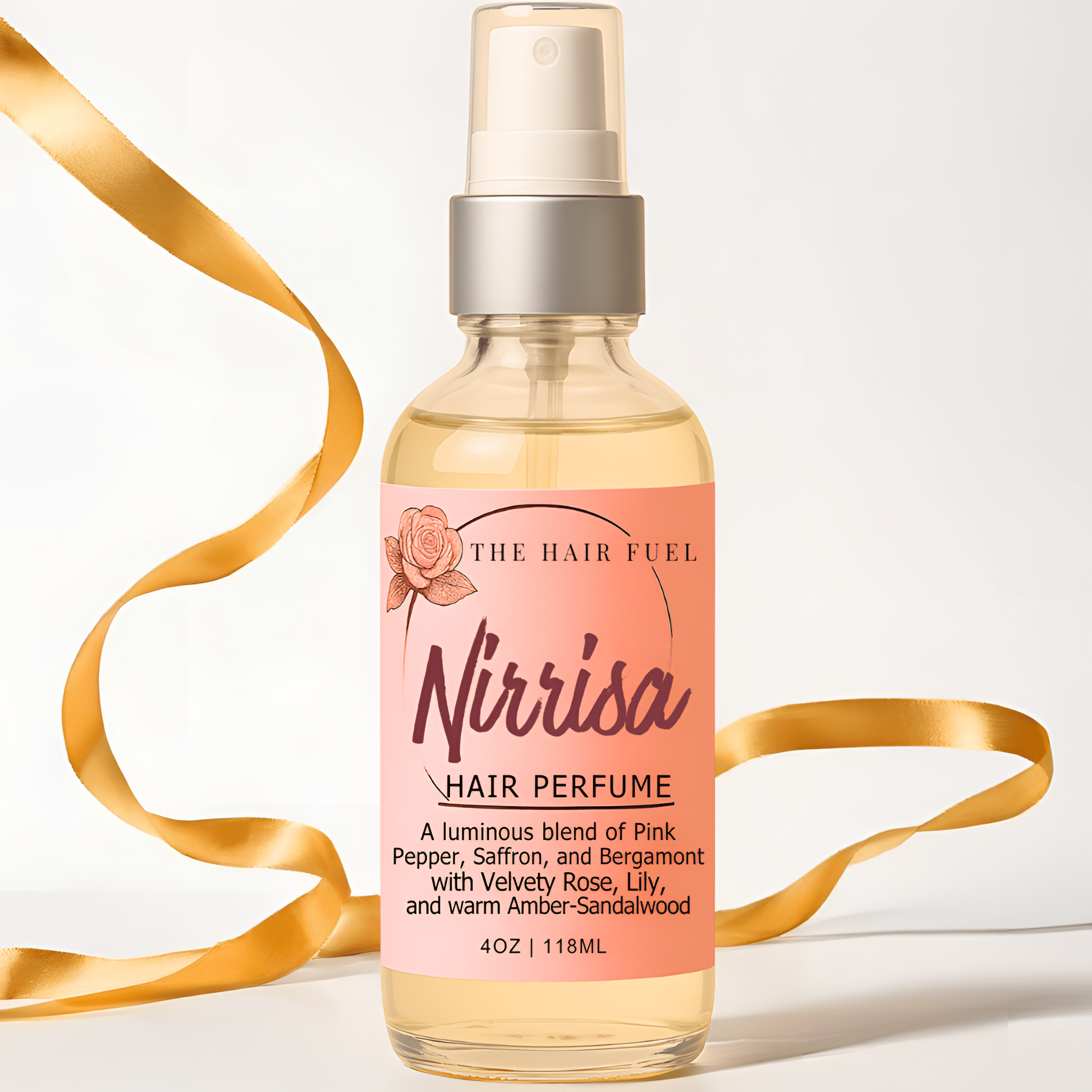 Nirrisa Hair Perfume – Luxurious Floral Hair Mist | Long - Lasting & Lightweight