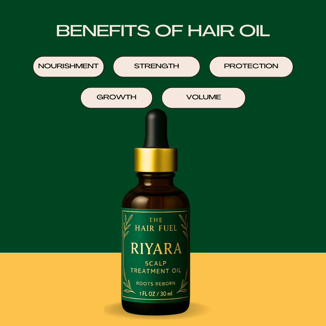 The Hair FuelRIYARA Root - Activating Scalp Oil for Thinning & Shedding