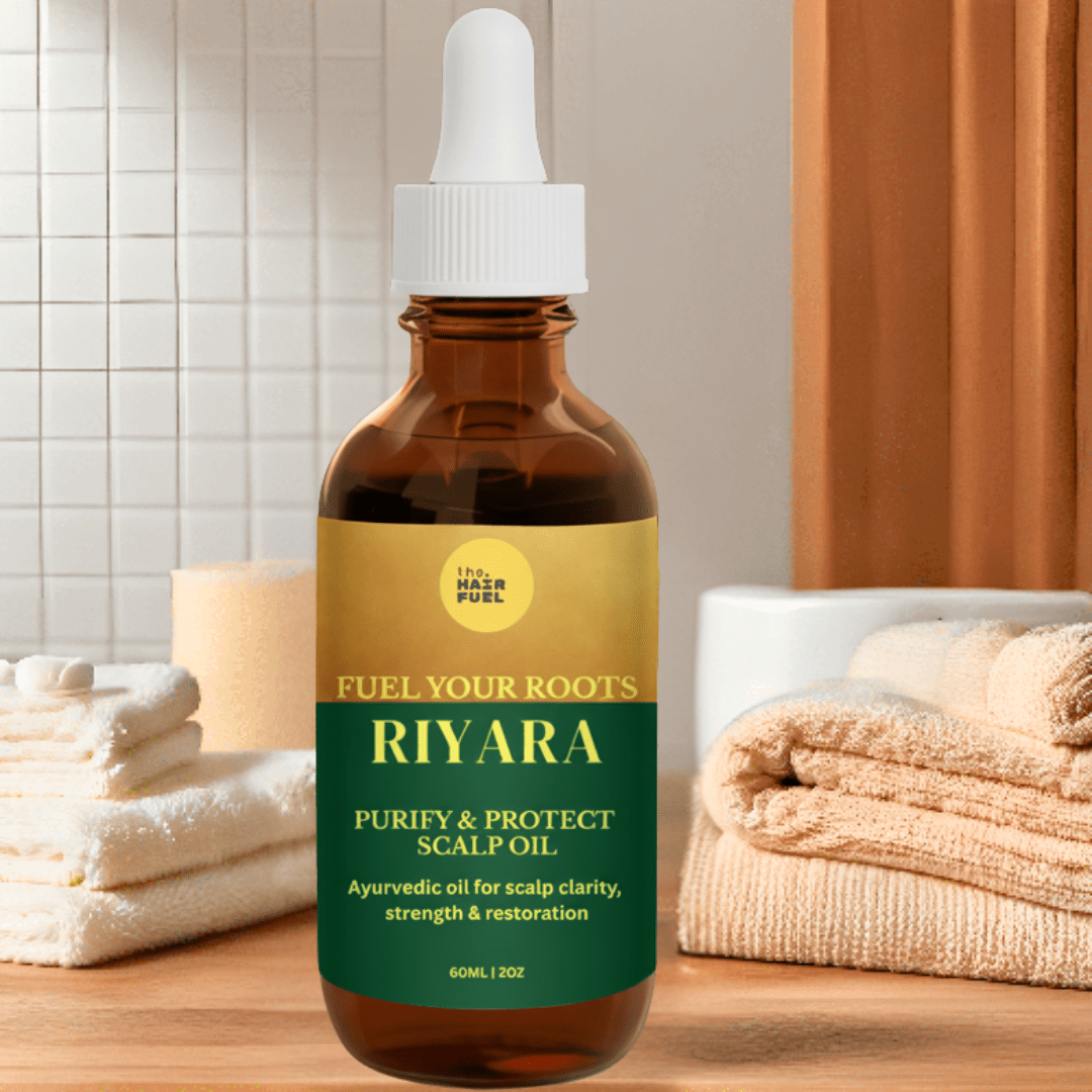 Riyara Scalp Revival Duo - Oil + Precision Applicator Brush for Hair GrowthThe Hair Fuel