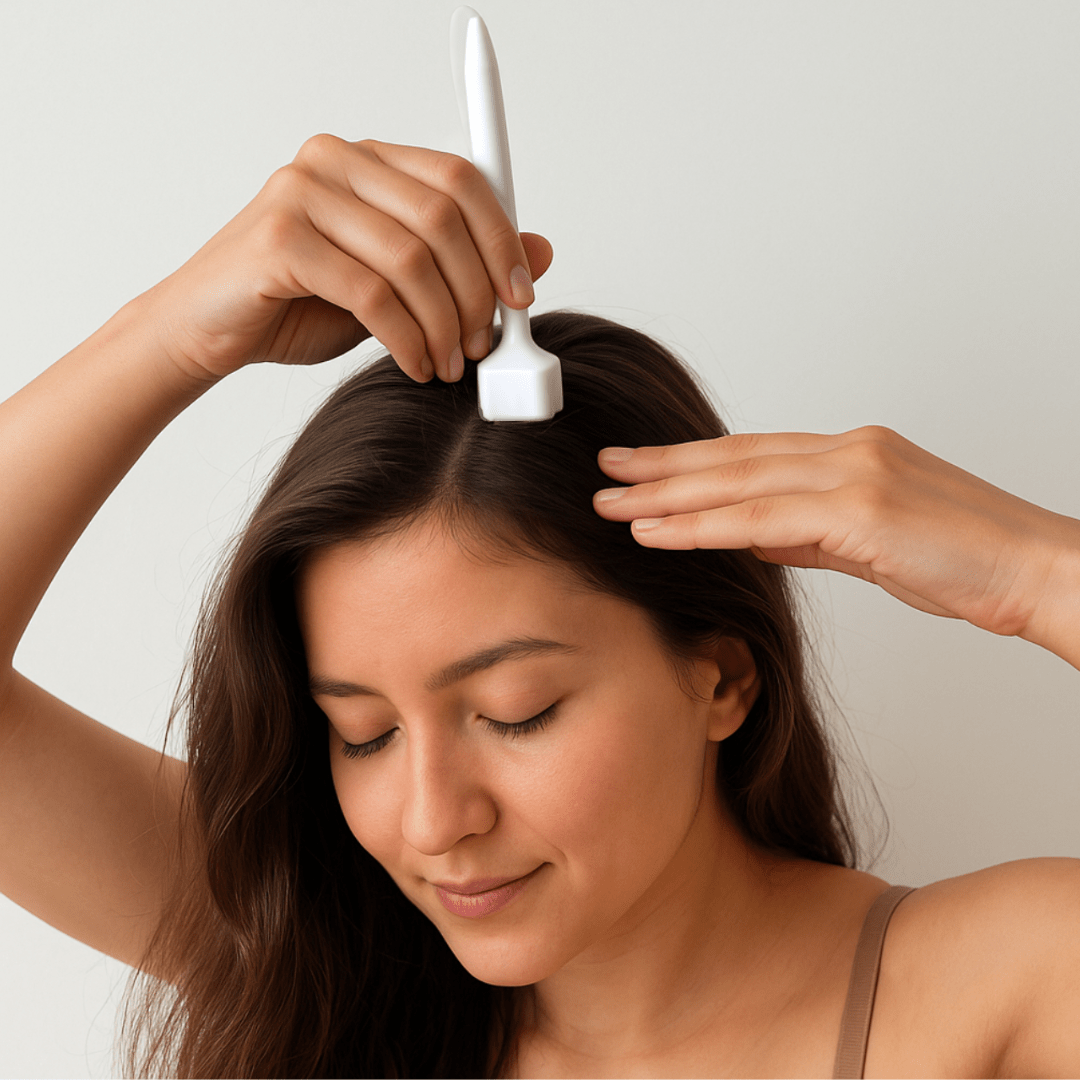 Dermastamp Microneedling for Hair Growth: 7 Science-Backed Benefits for Your Scalp - The Hair Fuel