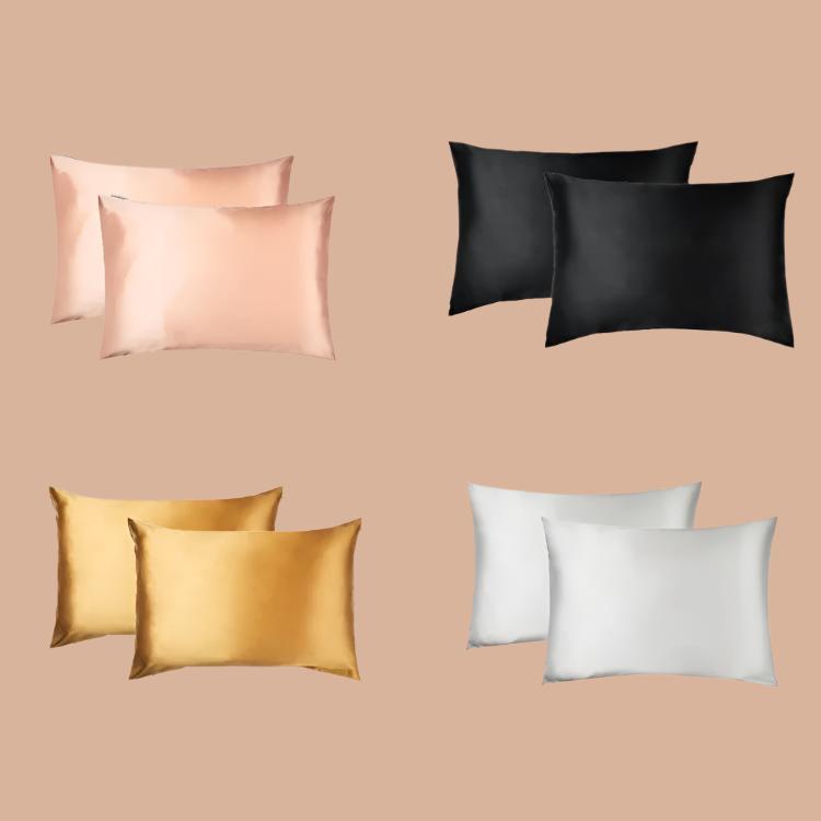 100% Silk Zippered Pillowcase - The Hair Fuel