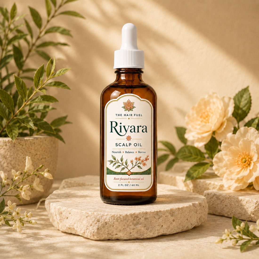 Riyara Root | Activating Scalp Oil for Thinning &amp; Shedding