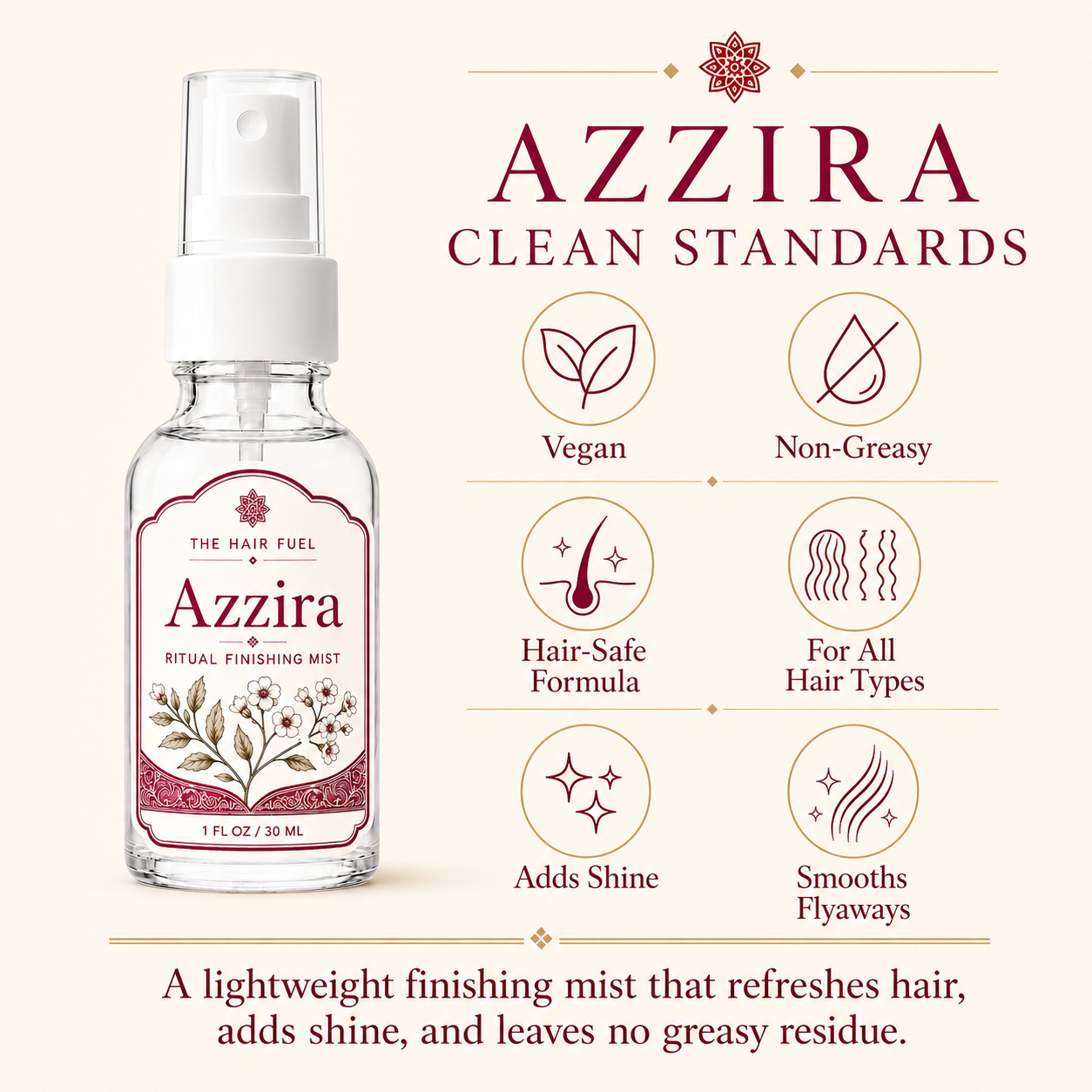 Azzira Hair Perfume Exotic Floral Mist