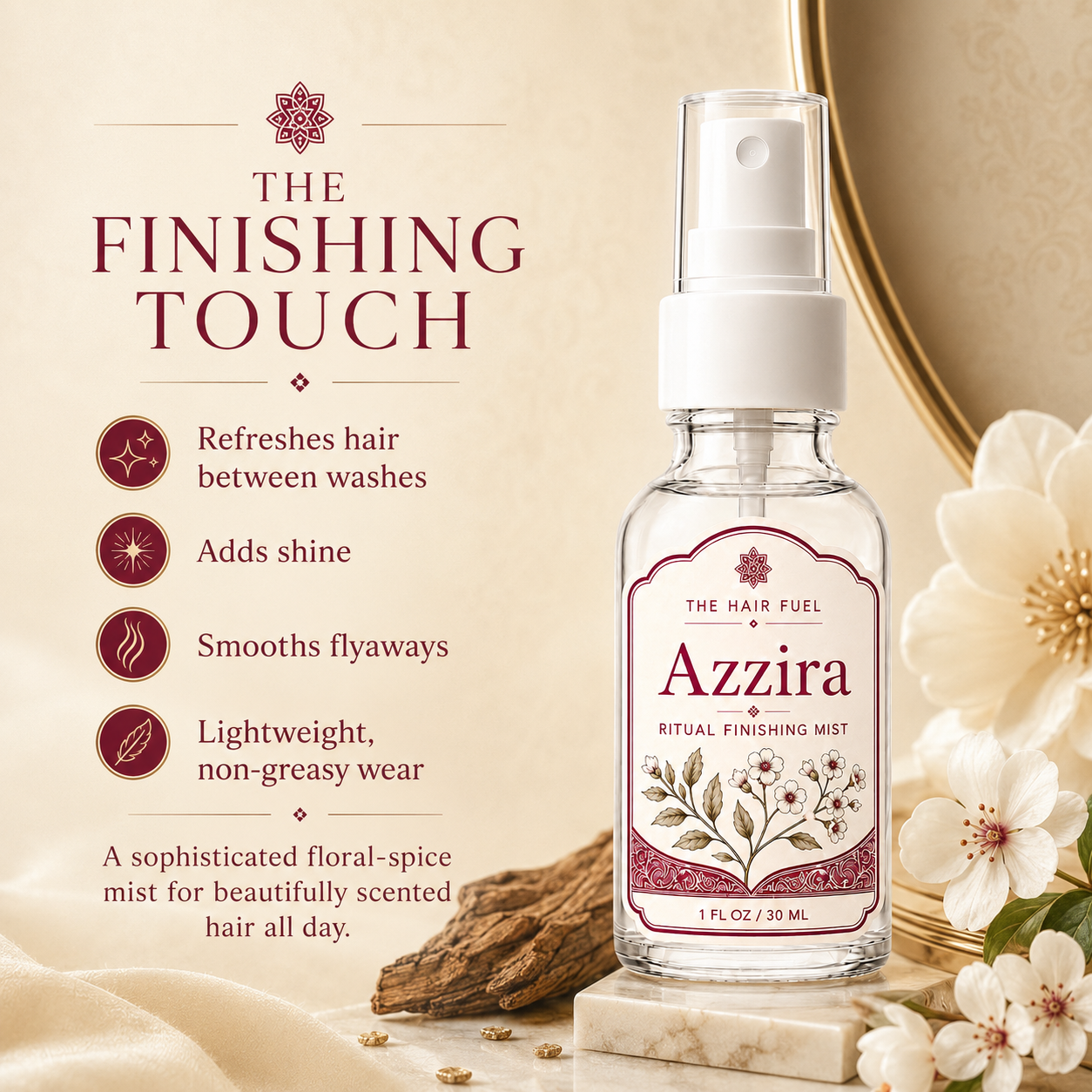 Azzira Hair Perfume Exotic Floral Mist