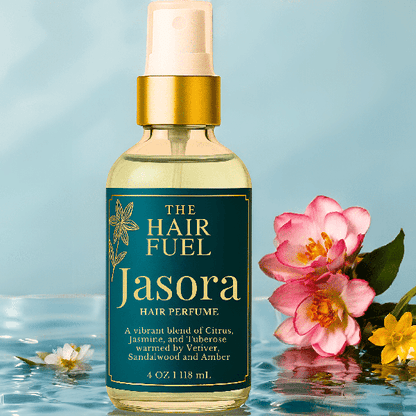 Jasora Hair Perfume – Fresh Citrus &amp; Floral Hair Mist | Long - Lasting &amp; LightweightThe Hair Fuel
