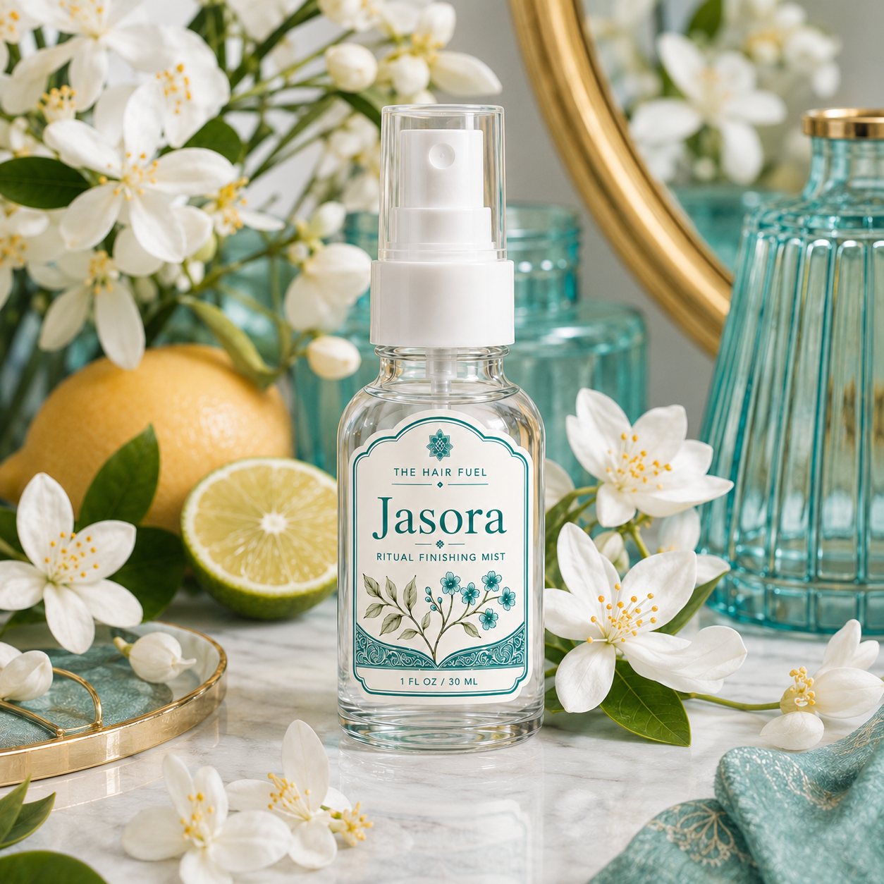 Jasora Hair Perfume Fresh Citrus &amp; Floral Mist