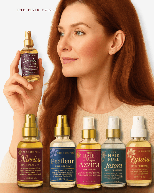 The Hair FuelFloral Hair Mist Trio - 3 Clean Beauty Scents for All Hair Types