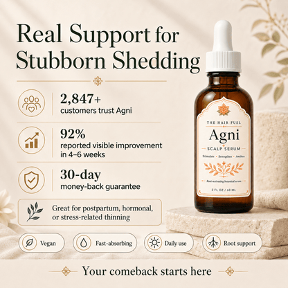 Agni Growth | Concentrated Daily Root Renewal Scalp SerumThe Hair Fuel