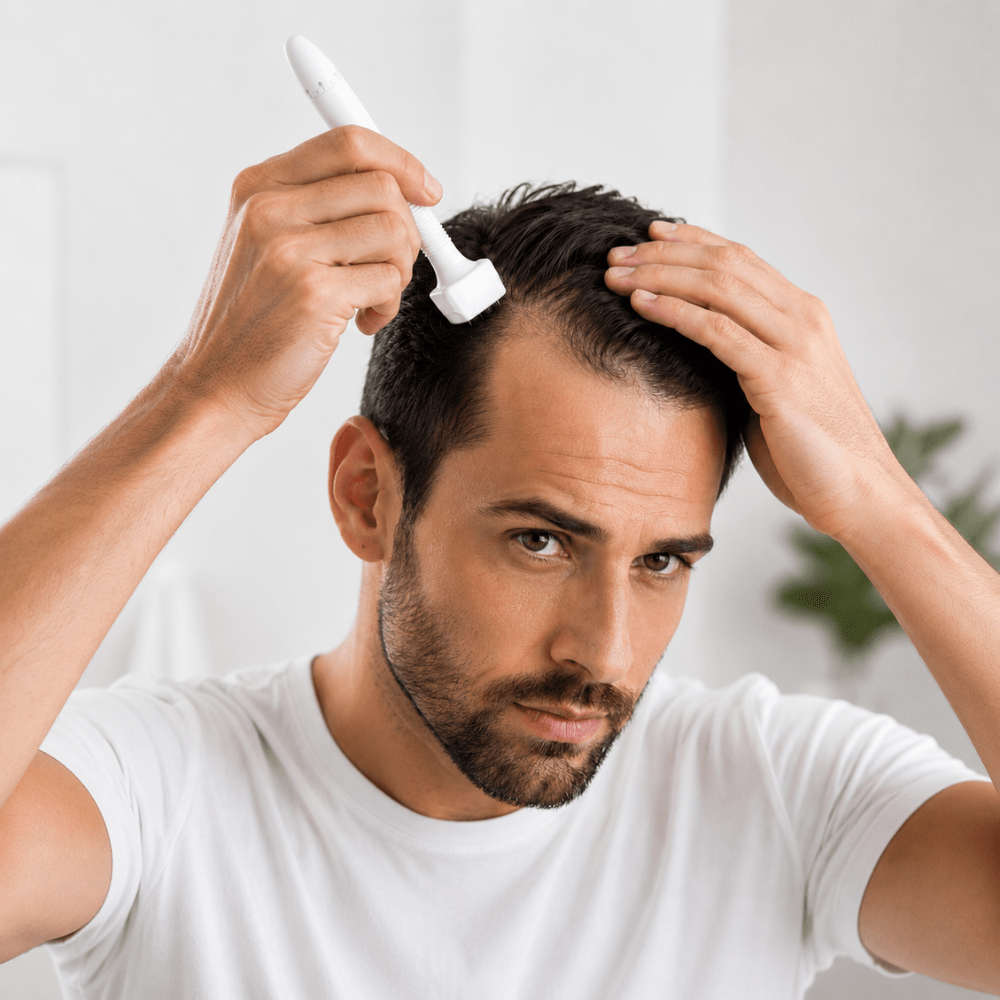 Derma Stamp for Hair Growth &amp; Scalp MicroneedlingThe Hair Fuel