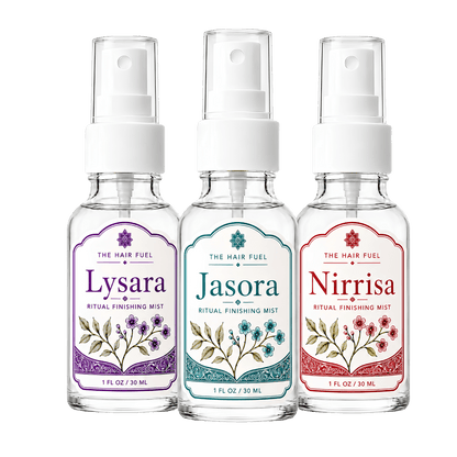 Floral Hair Finishing Mist Mini Trio | Clean, Luxurious &amp; Botanical ScentsThe Hair Fuel