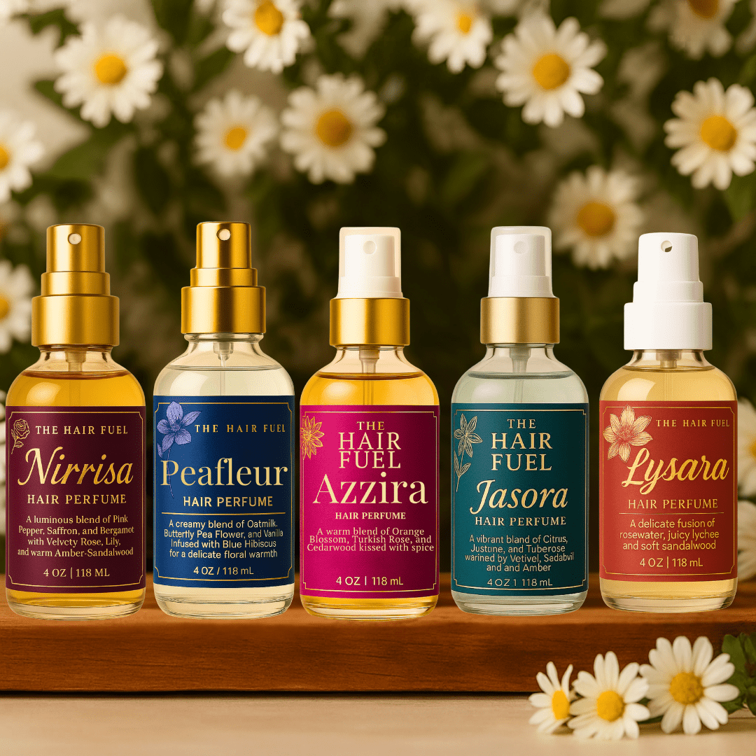 Hair Perfume Discovery Set – 5 Signature ScentsThe Hair Fuel