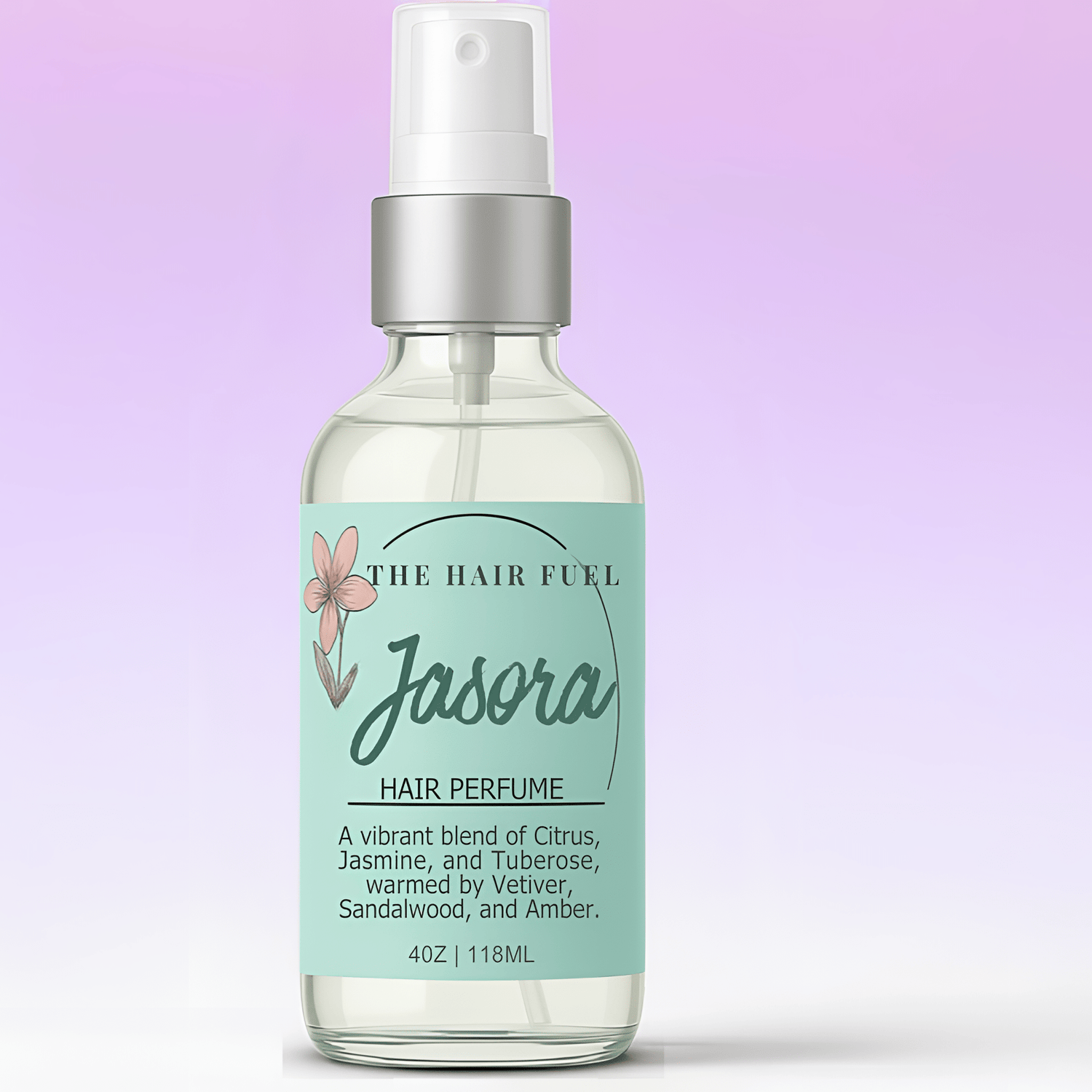 Jasora Hair Perfume – Fresh Citrus &amp; Floral Hair Mist | Long - Lasting &amp; Lightweight