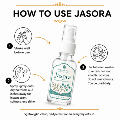 Jasora Hair Perfume Fresh Citrus &amp; Floral MistThe Hair Fuel