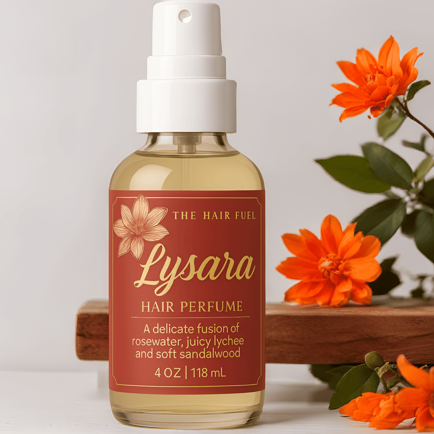 Lysara Hair Perfume – Radiant Floral Scent | Long - Lasting &amp; LightweightThe Hair Fuel