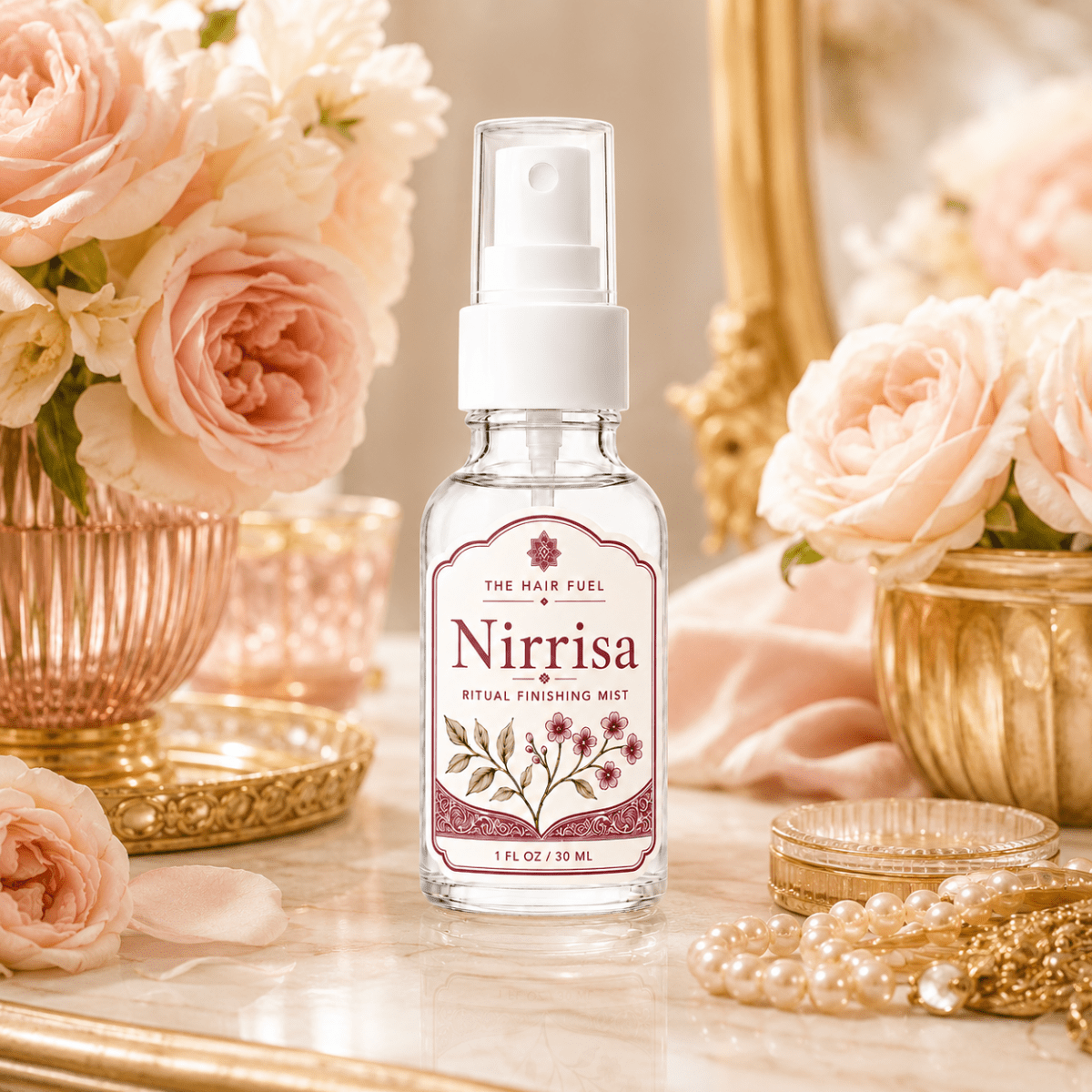 Nirrisa Hair Perfume Luxurious Floral MistThe Hair Fuel