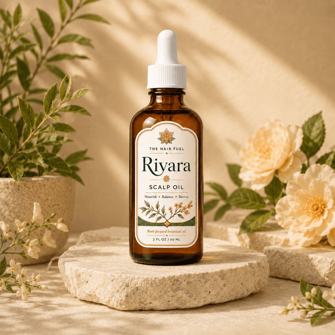 Riyara Root | Activating Scalp Oil for Thinning &amp; SheddingThe Hair Fuel