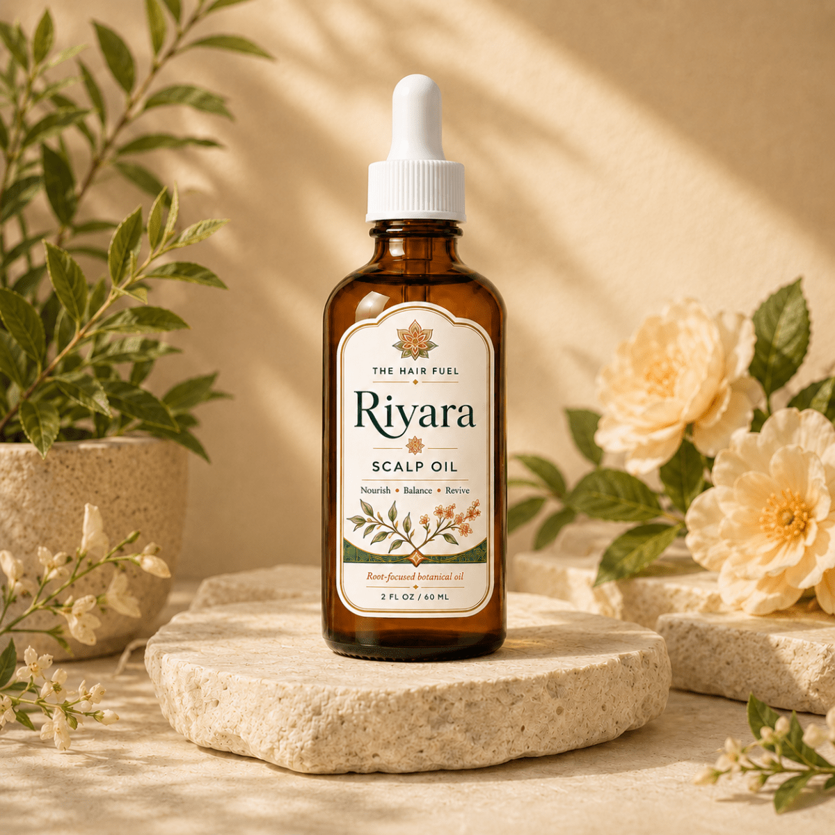 Riyara Root | Activating Scalp Oil for Thinning &amp; SheddingThe Hair Fuel