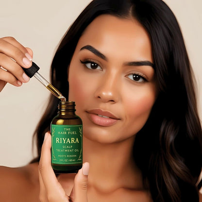 The Hair FuelRiyara Root | Applicator Scalp Oil &amp; Oil Activator Brush Duo
