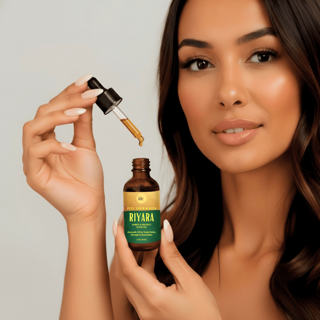 Riyara Scalp Revival Duo - Oil + Precision Applicator Brush for Hair GrowthThe Hair Fuel