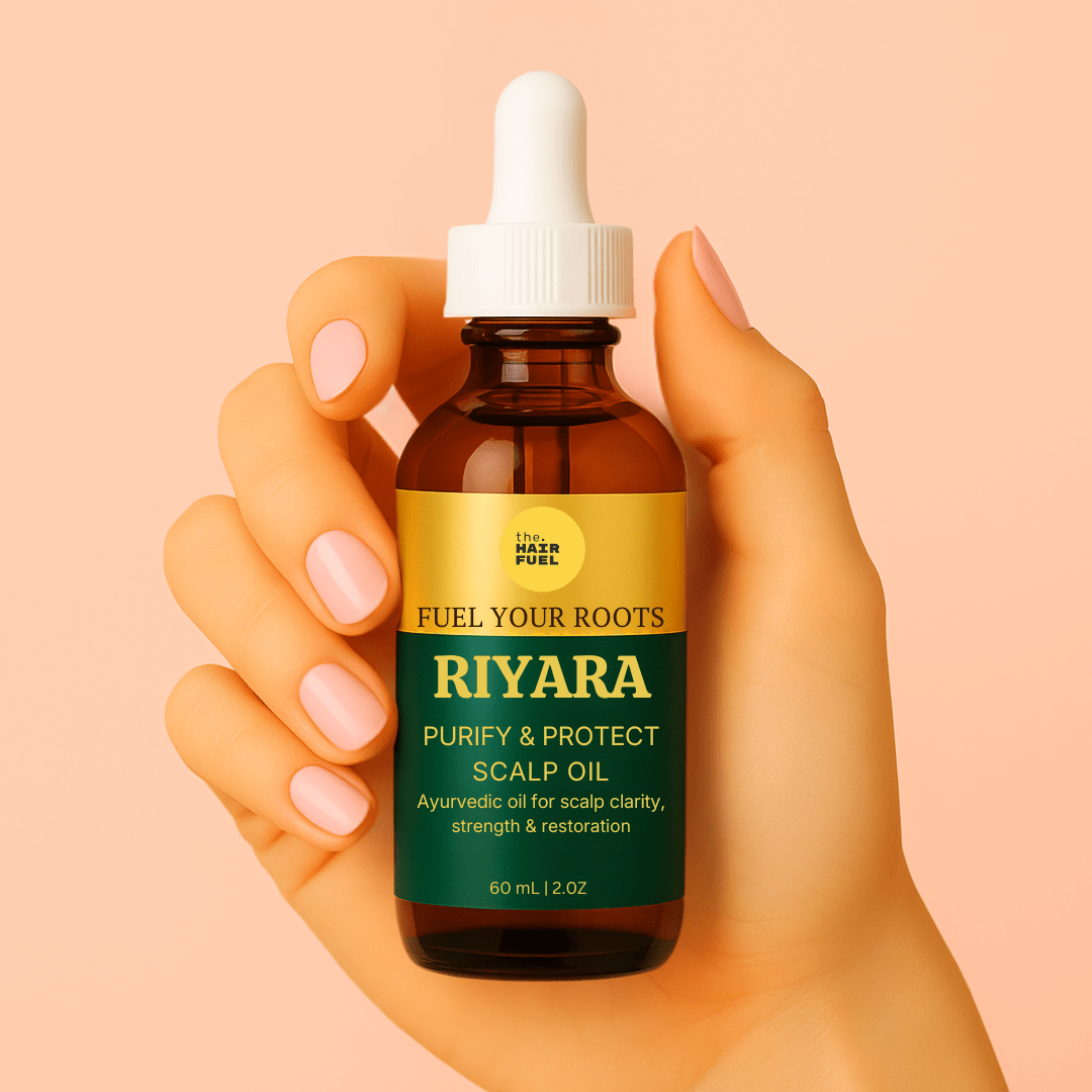 Riyara Scalp Revival Duo - Oil + Precision Applicator Brush for Hair GrowthThe Hair Fuel