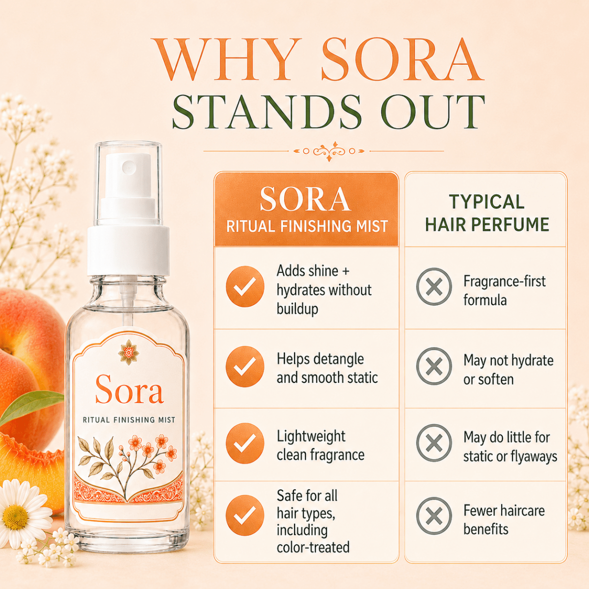 Sora Hair Perfume MistThe Hair Fuel