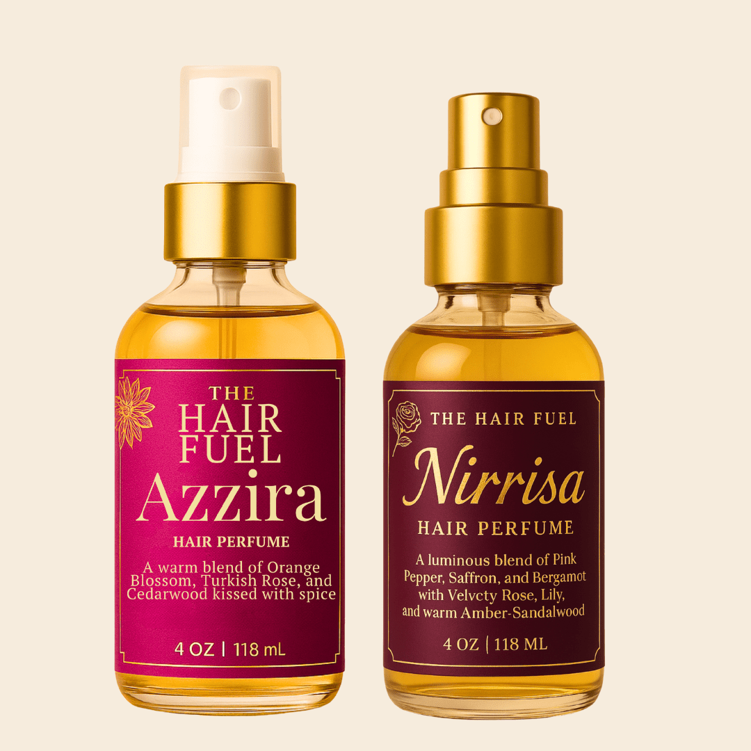 Warm &amp; Spicy Duo - Hair Perfume Mist SetThe Hair Fuel