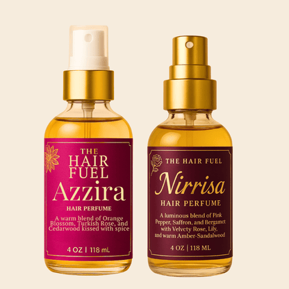 Warm &amp; Spicy Duo - Hair Perfume Mist SetThe Hair Fuel